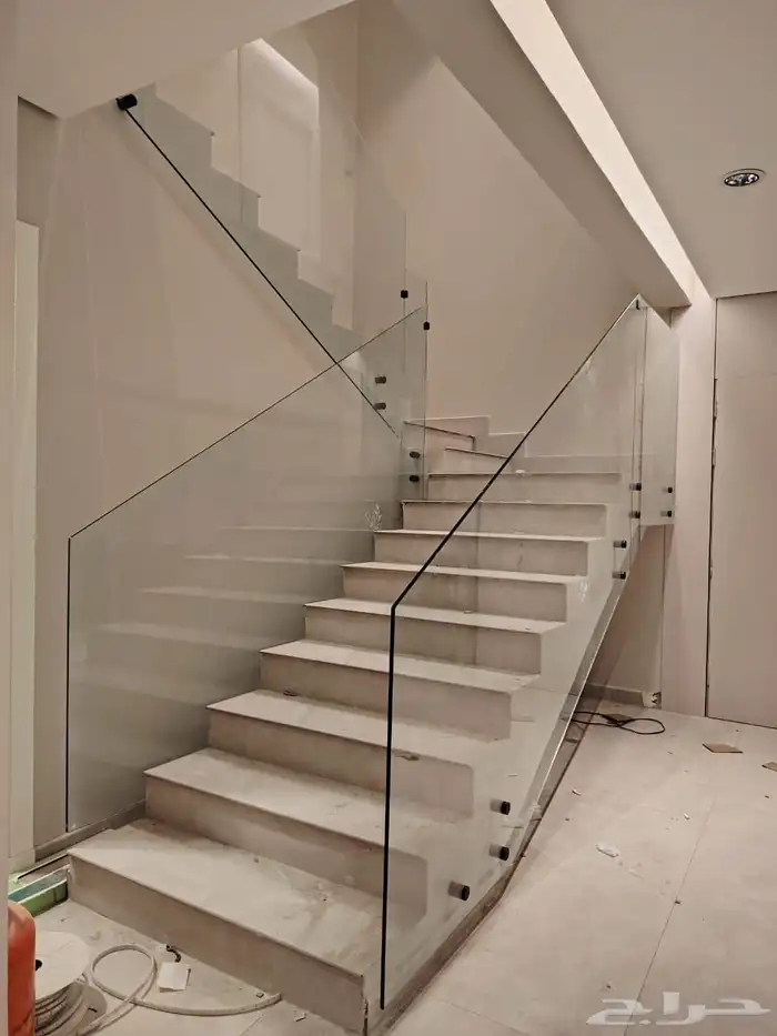 زجاج دربزين واستل استيل وجميع انواع الدربزين درج 12