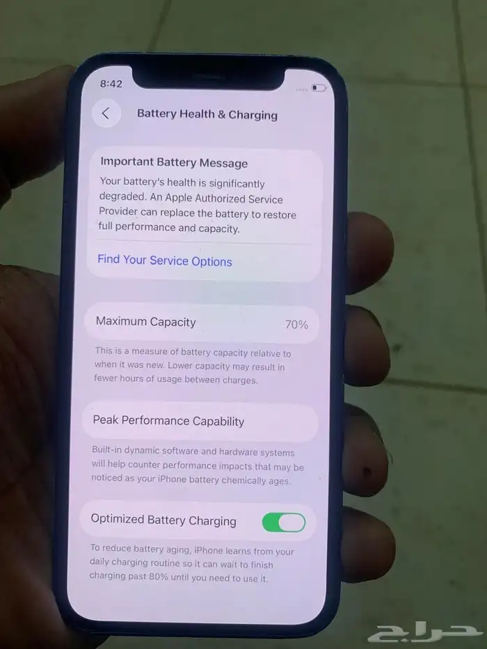 ايفون 12 ميني نظيف 3