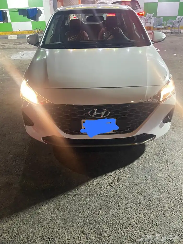 سيارة اكسنت ابيض 2021 0