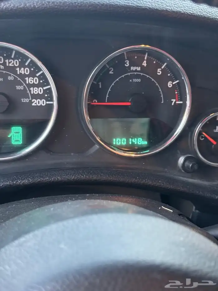 جيب رانجلر 2018 فل مكيف بابين الون احمر 6 سرندل 7