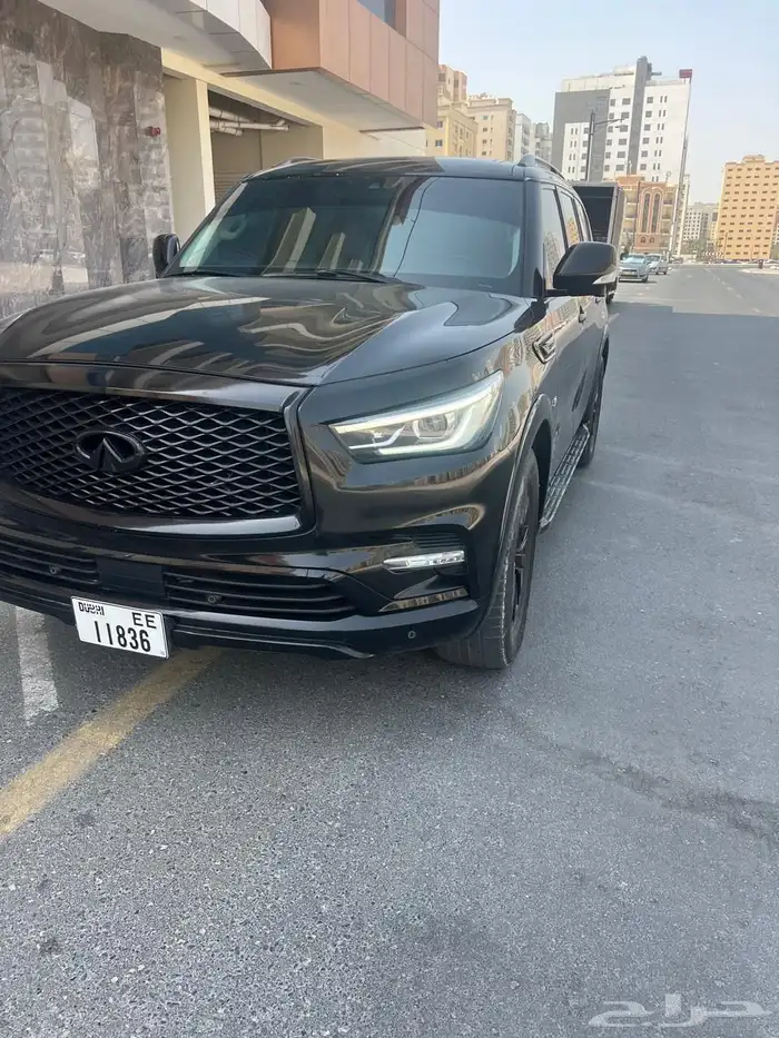 جيب انفينتي QX80 فل كامل لوحات اماراتية2019 1