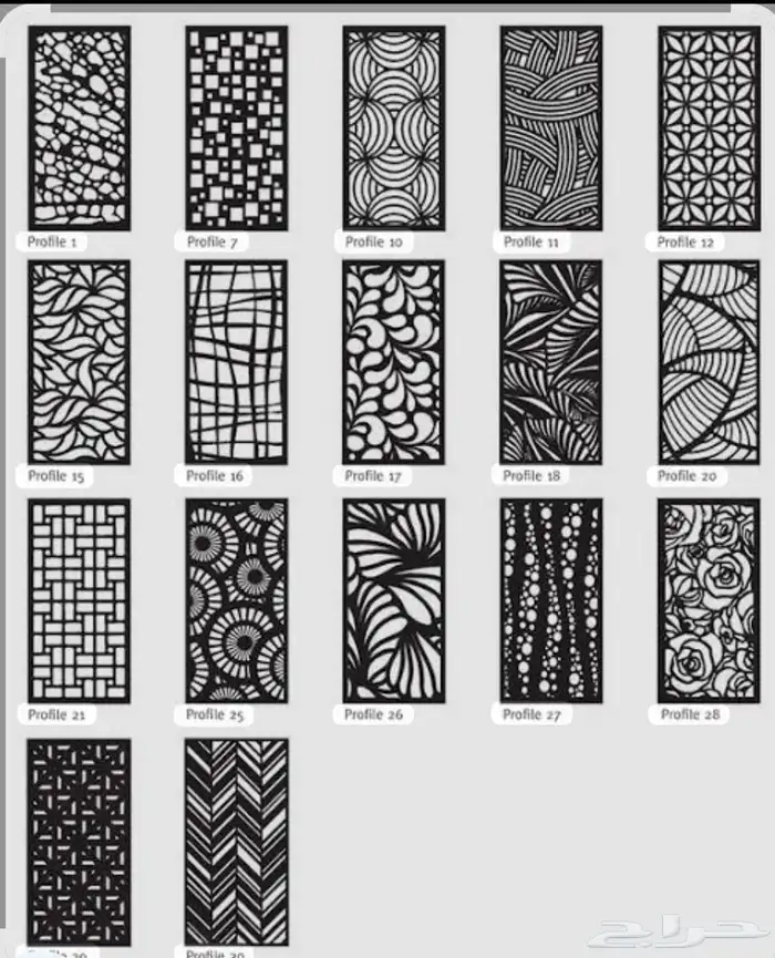 مظلات وسواتر برجولات جلسات ارضيه 5