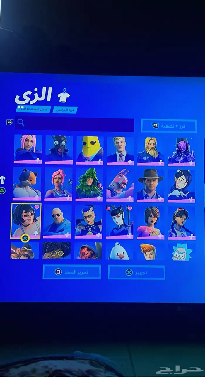 حساب فورت للبيع 3
