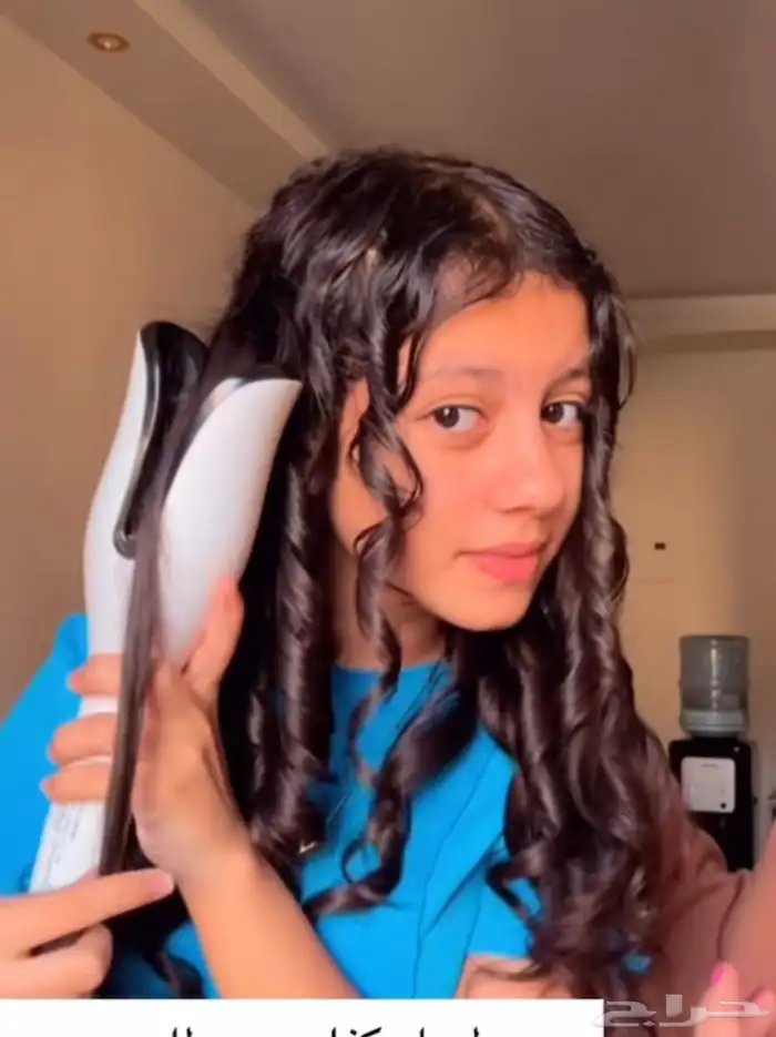 مكواه شعر كيرلي وو ويفي 1