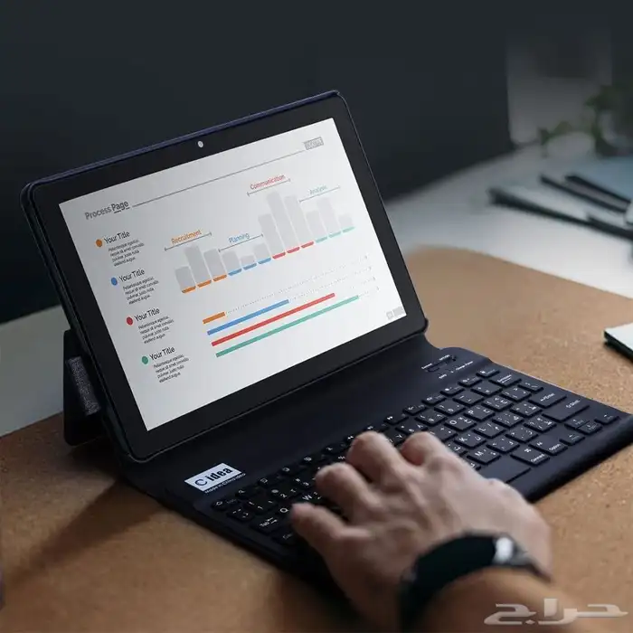 تابلت شبية الايفون وكيبورد بلوتوث 2