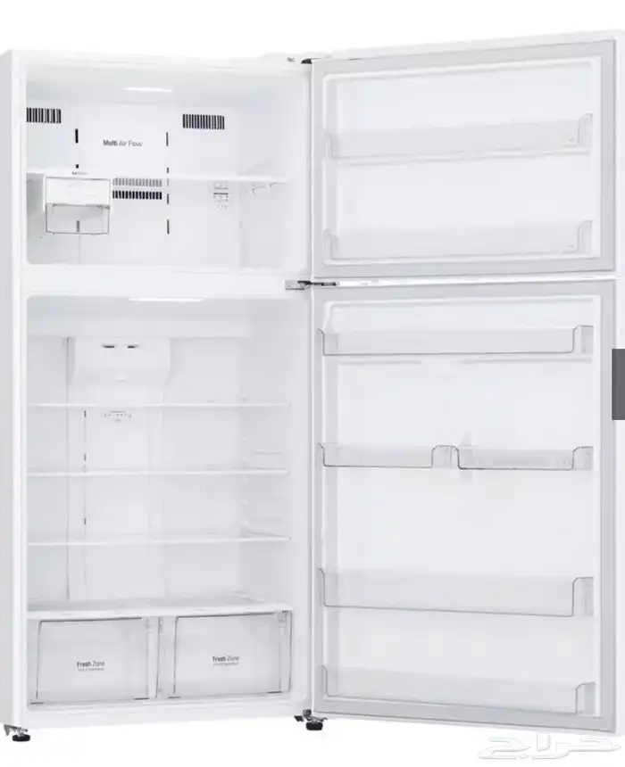 ثلاجه ال جي كوري جديده لون ابيض 0