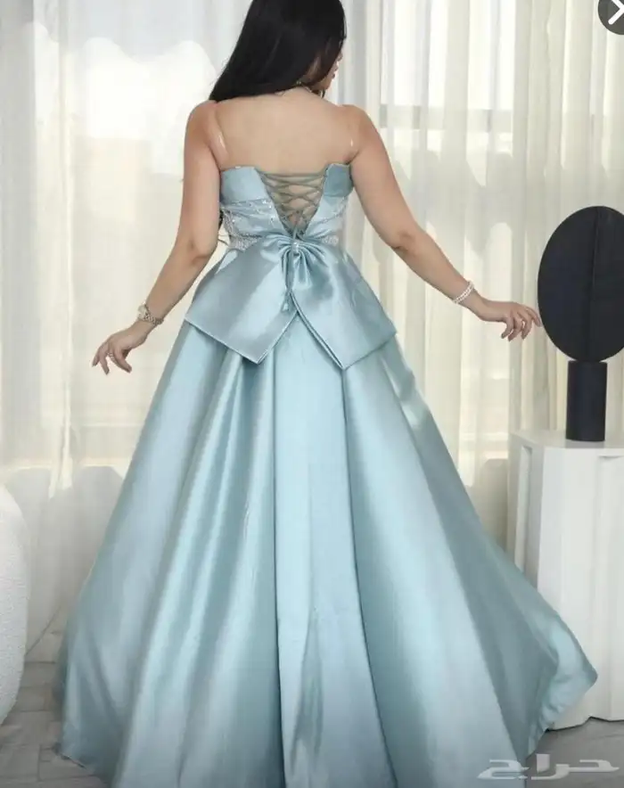 فستان سهرة لبس 5 ساعات فقط البيع عالسوم 2