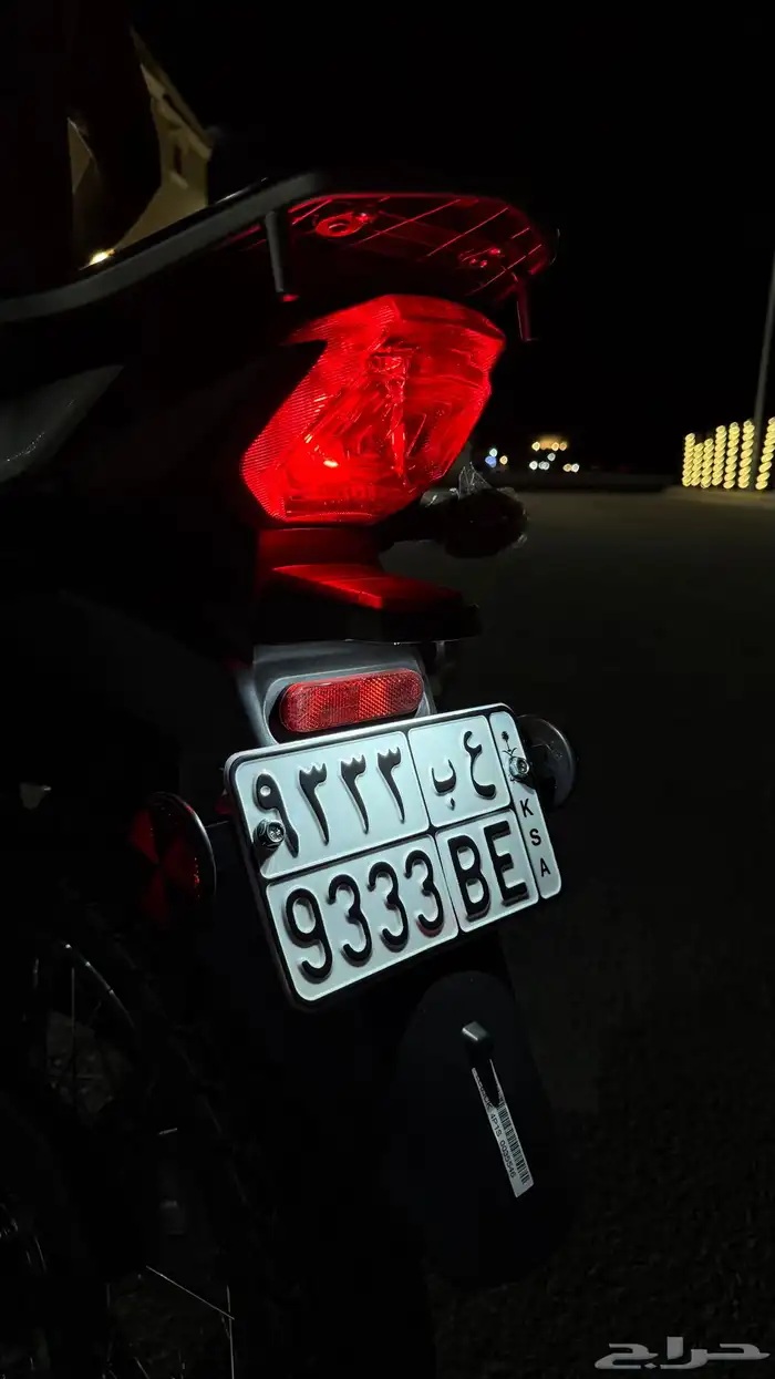 لوحة دراجة ناريه 0