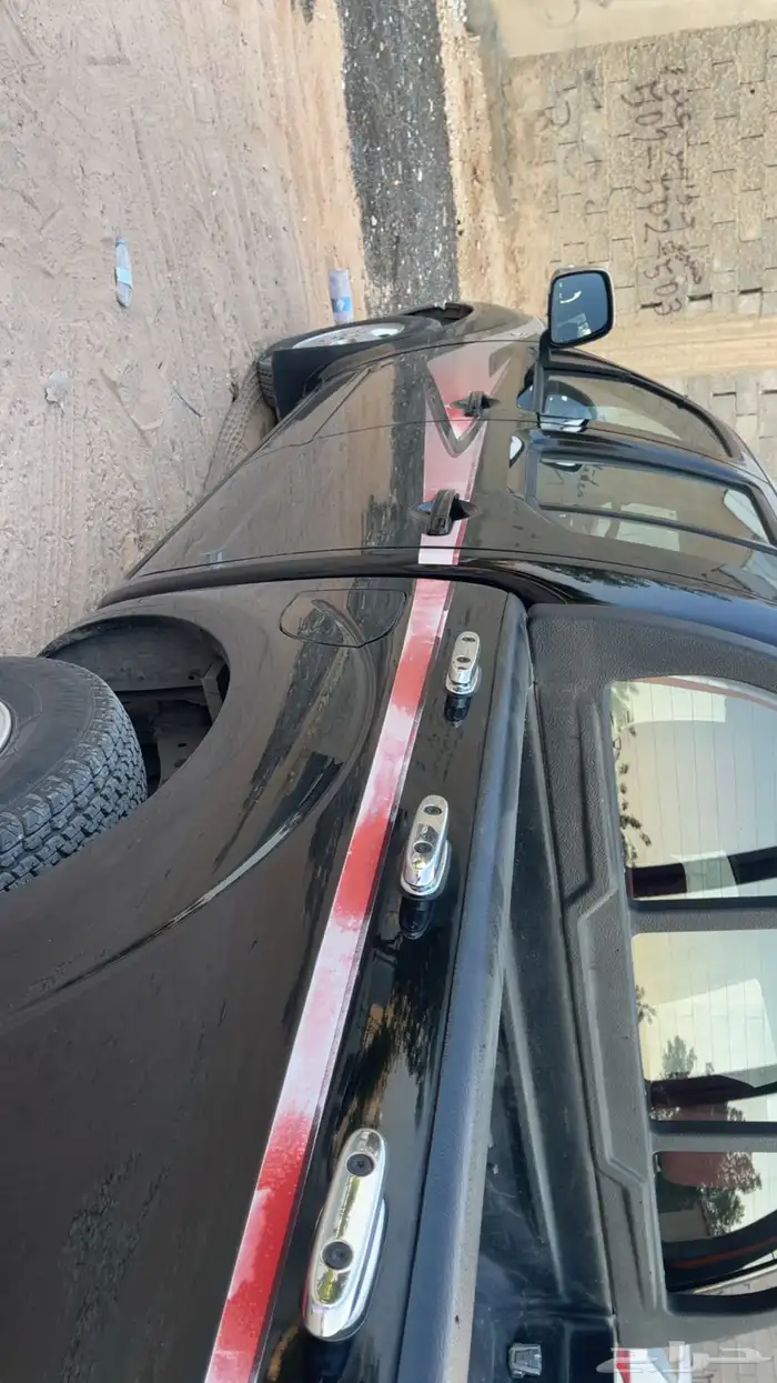 نيسان نافارا اللون اسود بدون دبل الممشى 181ألف 7