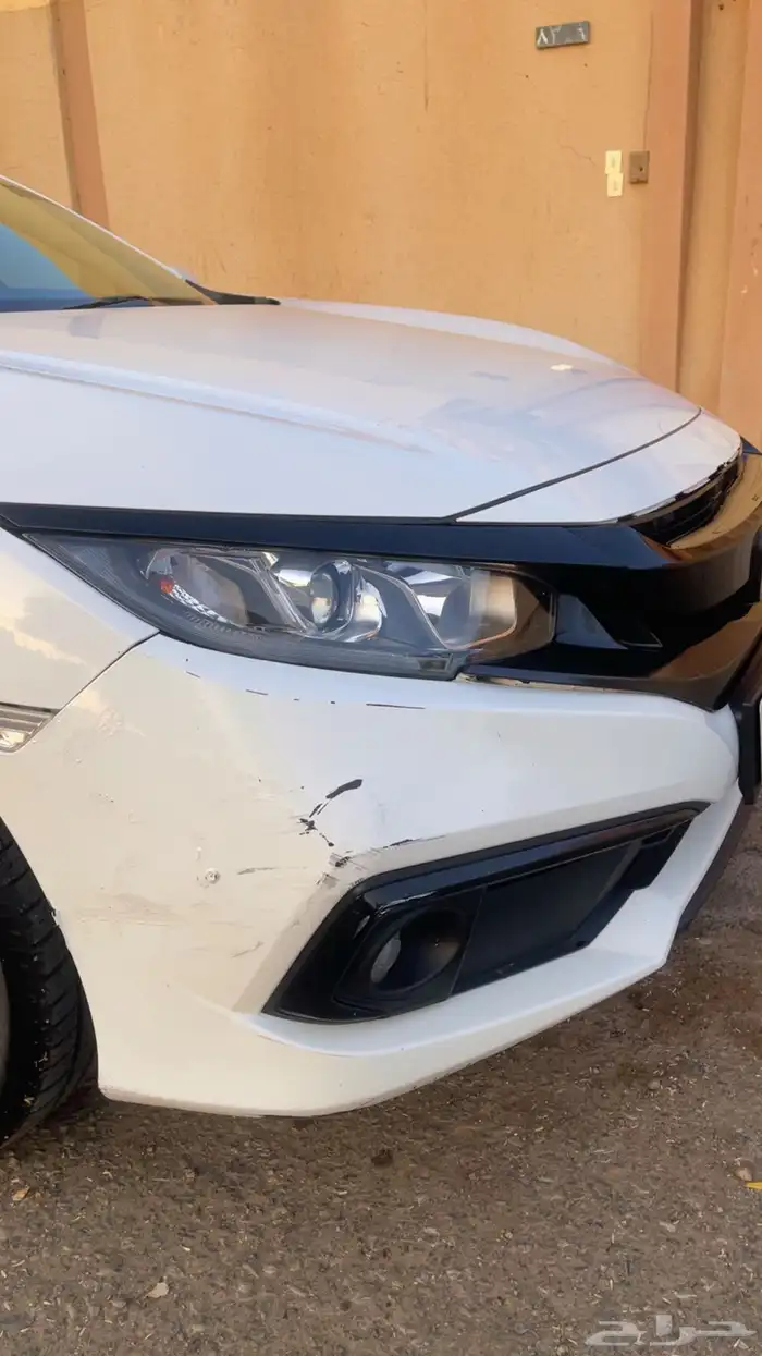 هوندا سيفيك 2020 ابيض فل 4