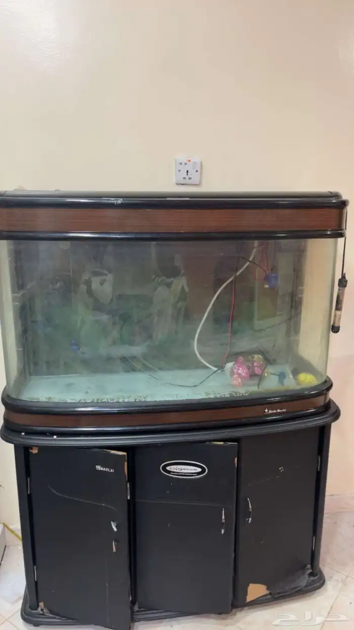 حوض سمك مستعمل للبيع 0