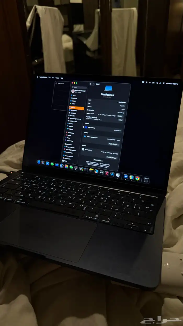 ماك بوك اير 2025 M4 الرياض 10 دورات شحن 8
