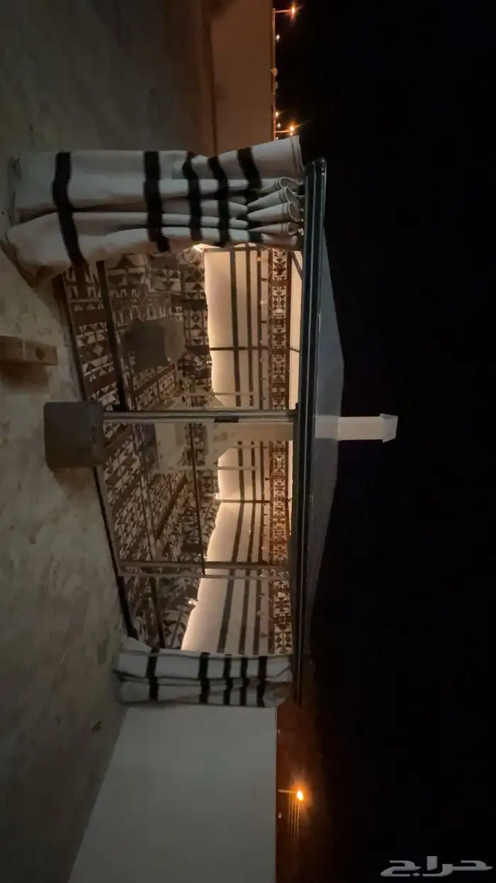 بيت الشعر المطور على هيكل حديد 14