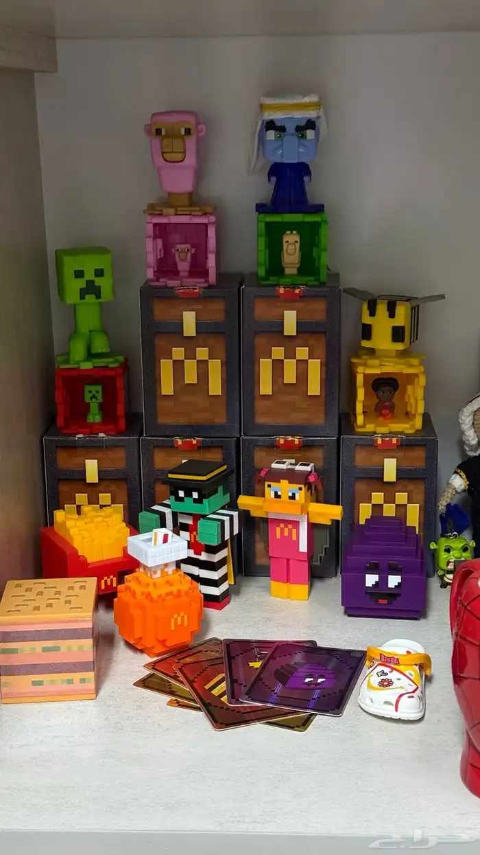 كولكشن فقرات ماين كرافت من ماكدونالدز 0