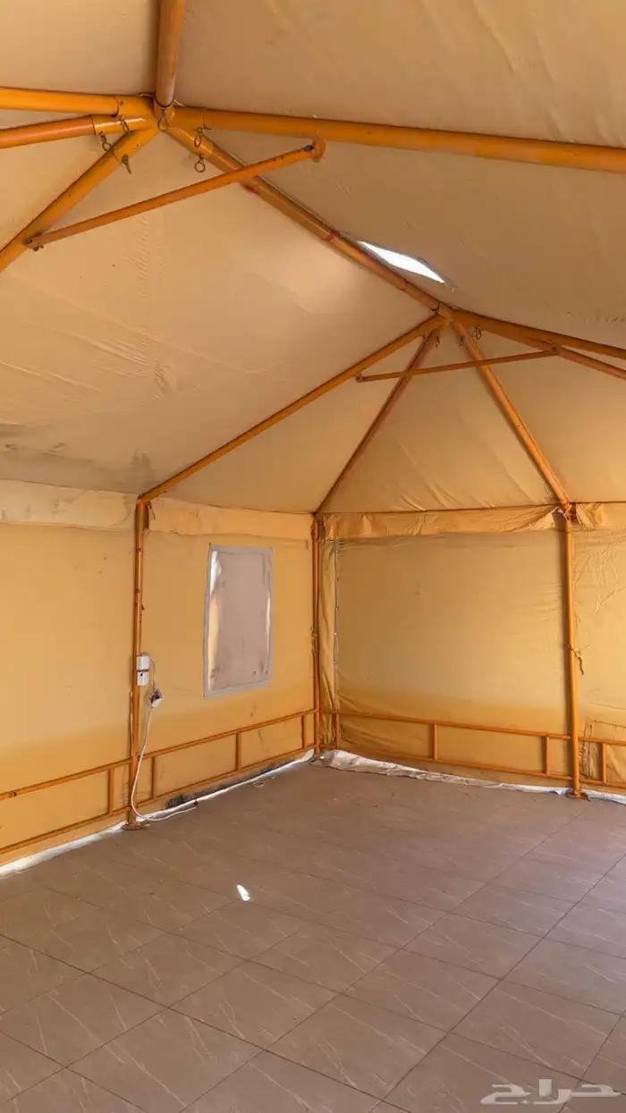 خيمه على هيكل حديد 2