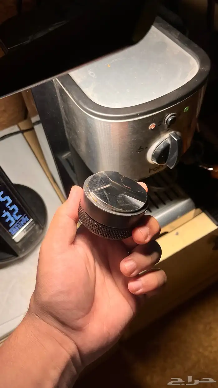 هوميكس مكينة اسبريسو نظيفه بادواتها 1