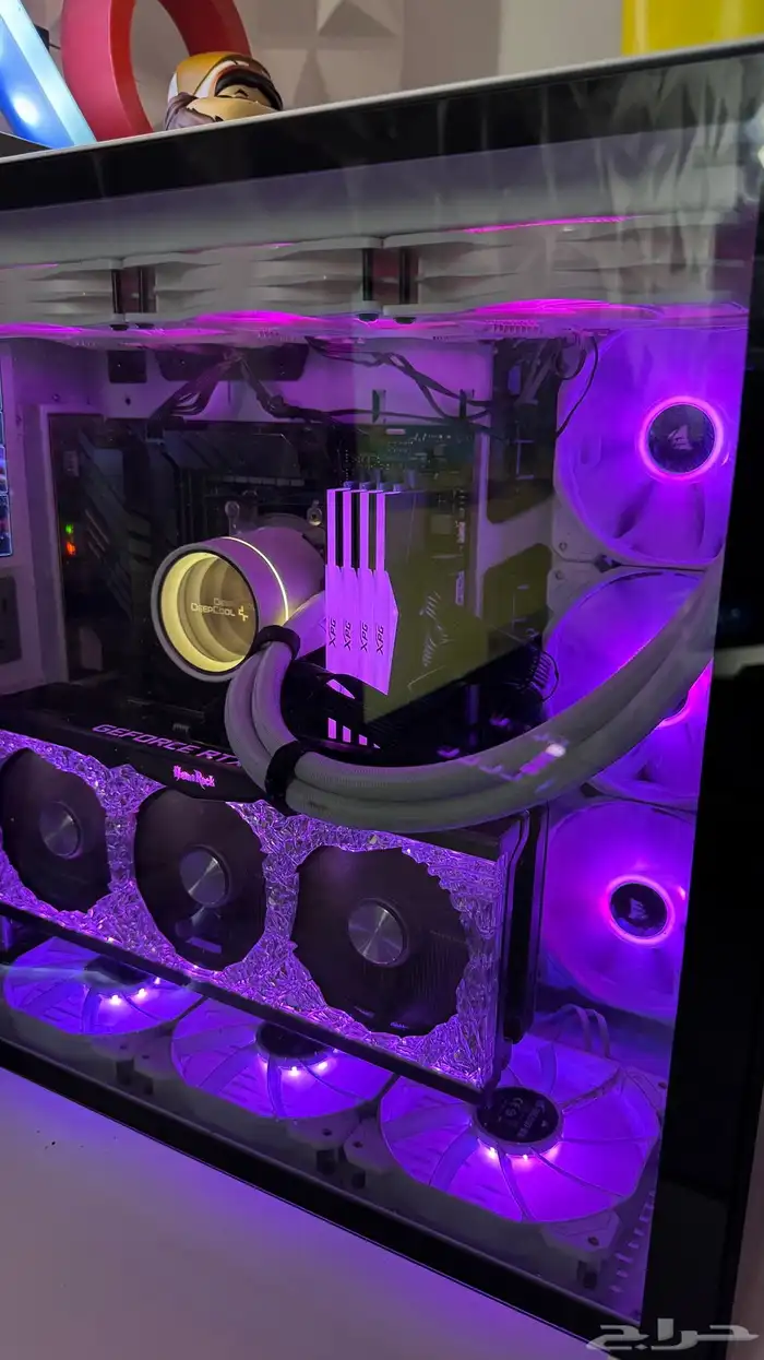 قطع بيسي مبرد مائي مراوح كورسير 0