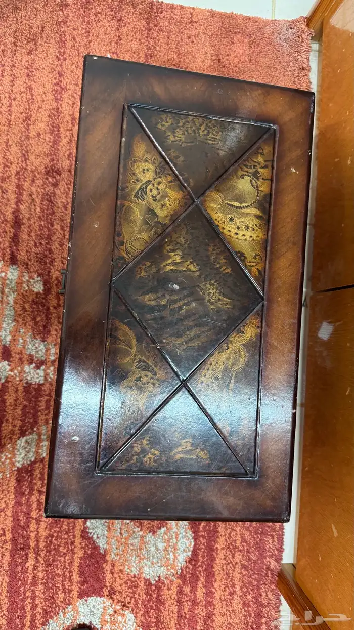 صندوق تخزين خشبي 1