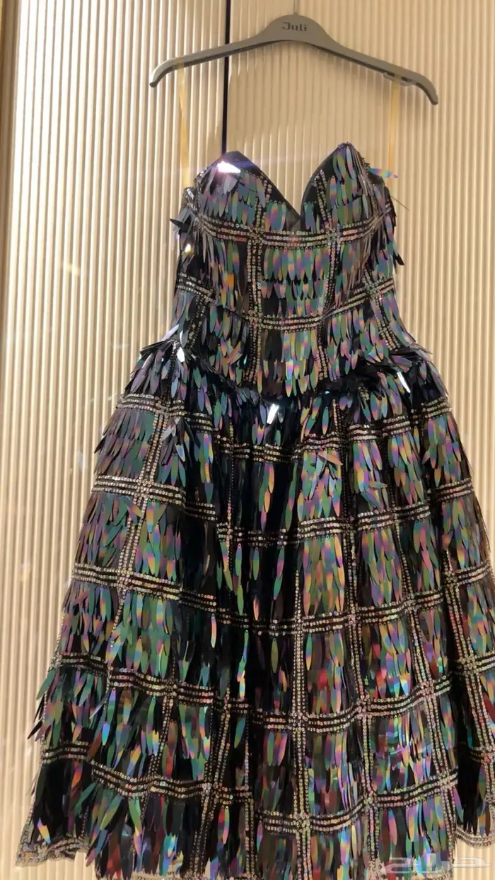 فستان سهرة ترتر 1