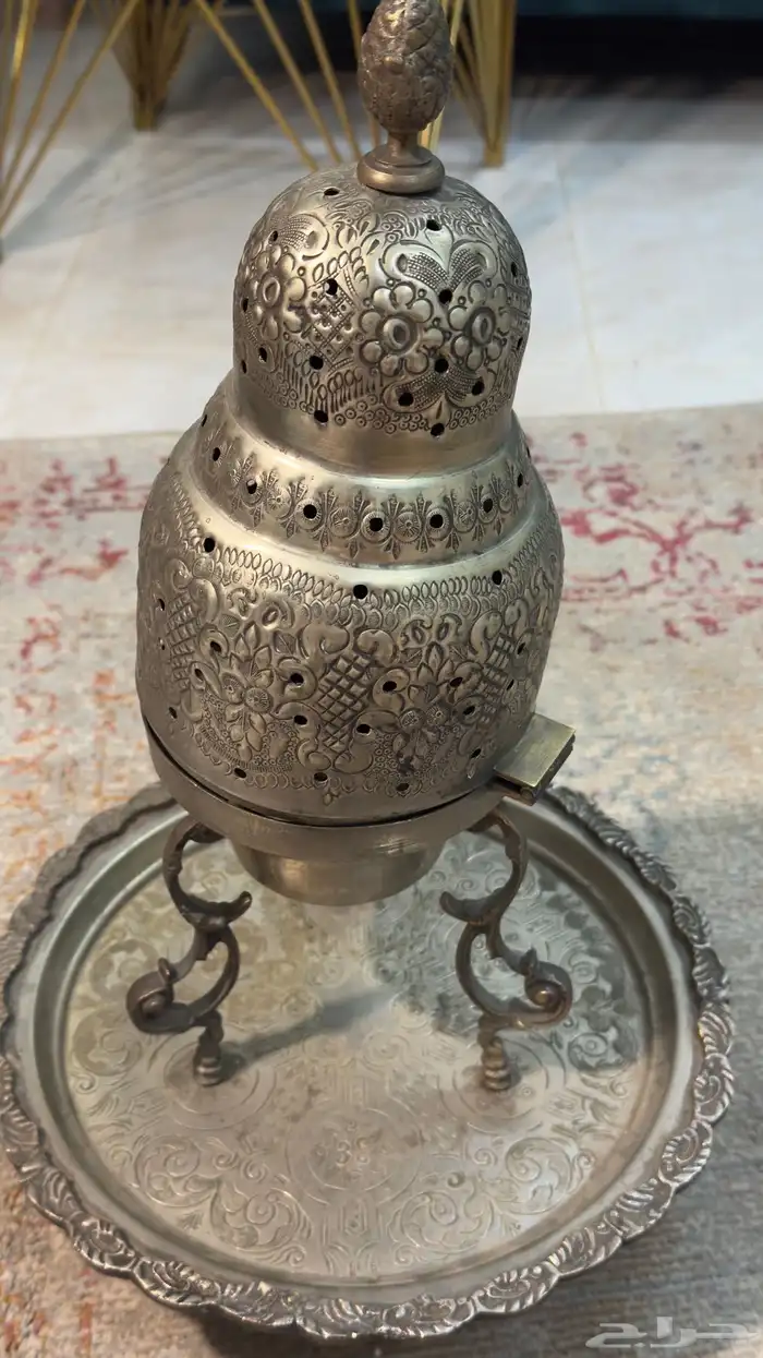 مبخره حرم اثرية نحاسية ومبرد قهوة 2