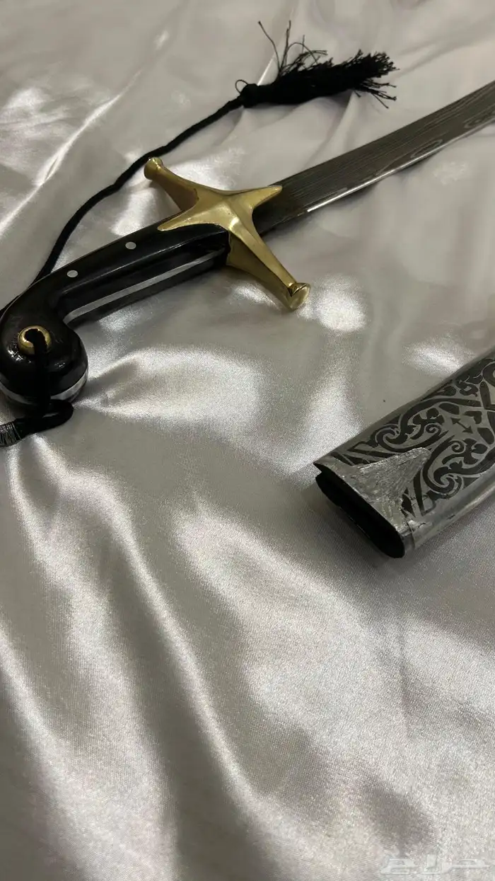 سيف شمشير مقبض عثماني نصل فارسي 22