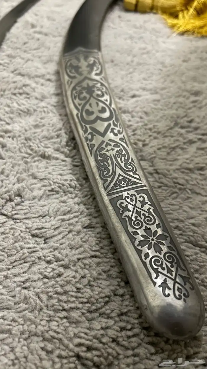 سيف شمشير مقبض عثماني نصل فارسي 1