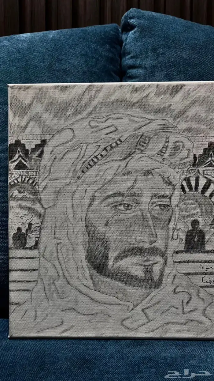 رسمه قيس و ليلى 0