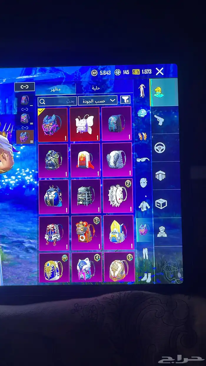 حساب ببجي الي يجي خاص يكون صامل 21