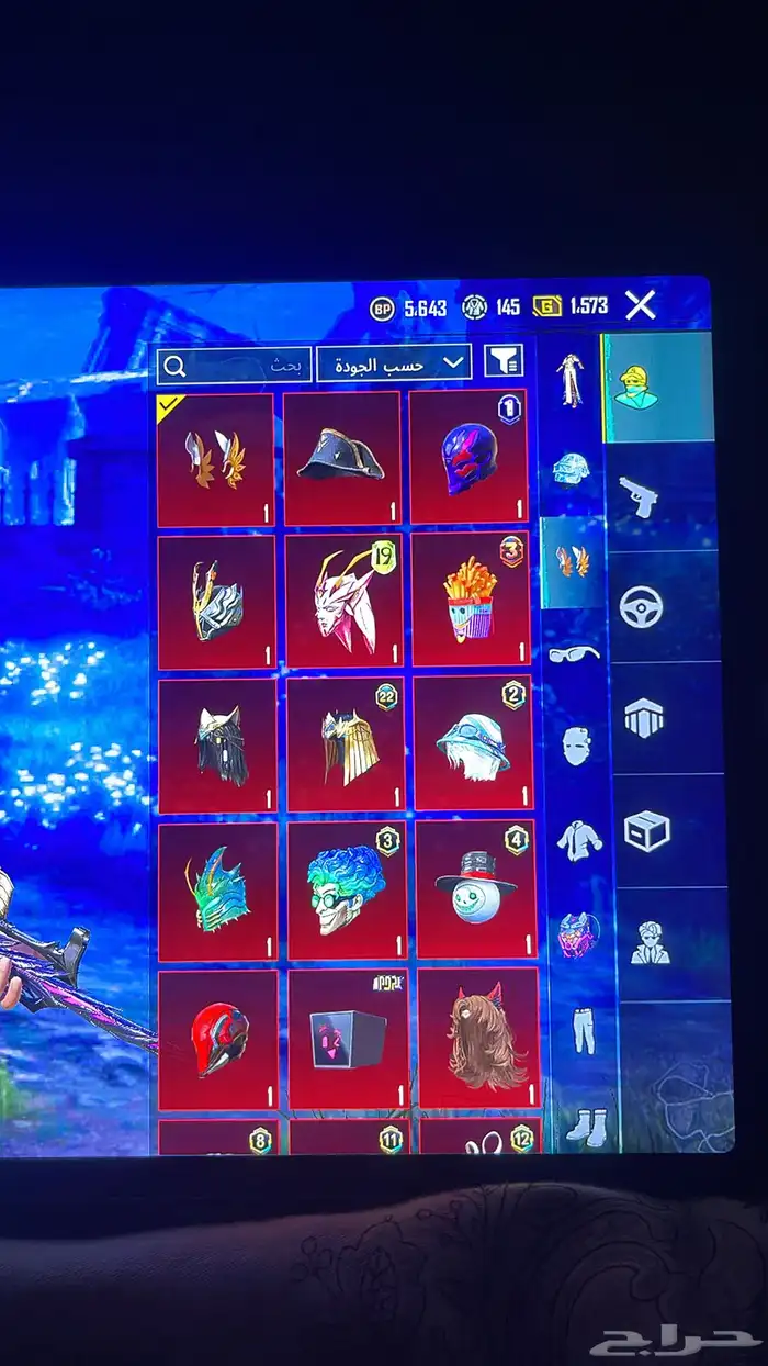 حساب ببجي الي يجي خاص يكون صامل 19