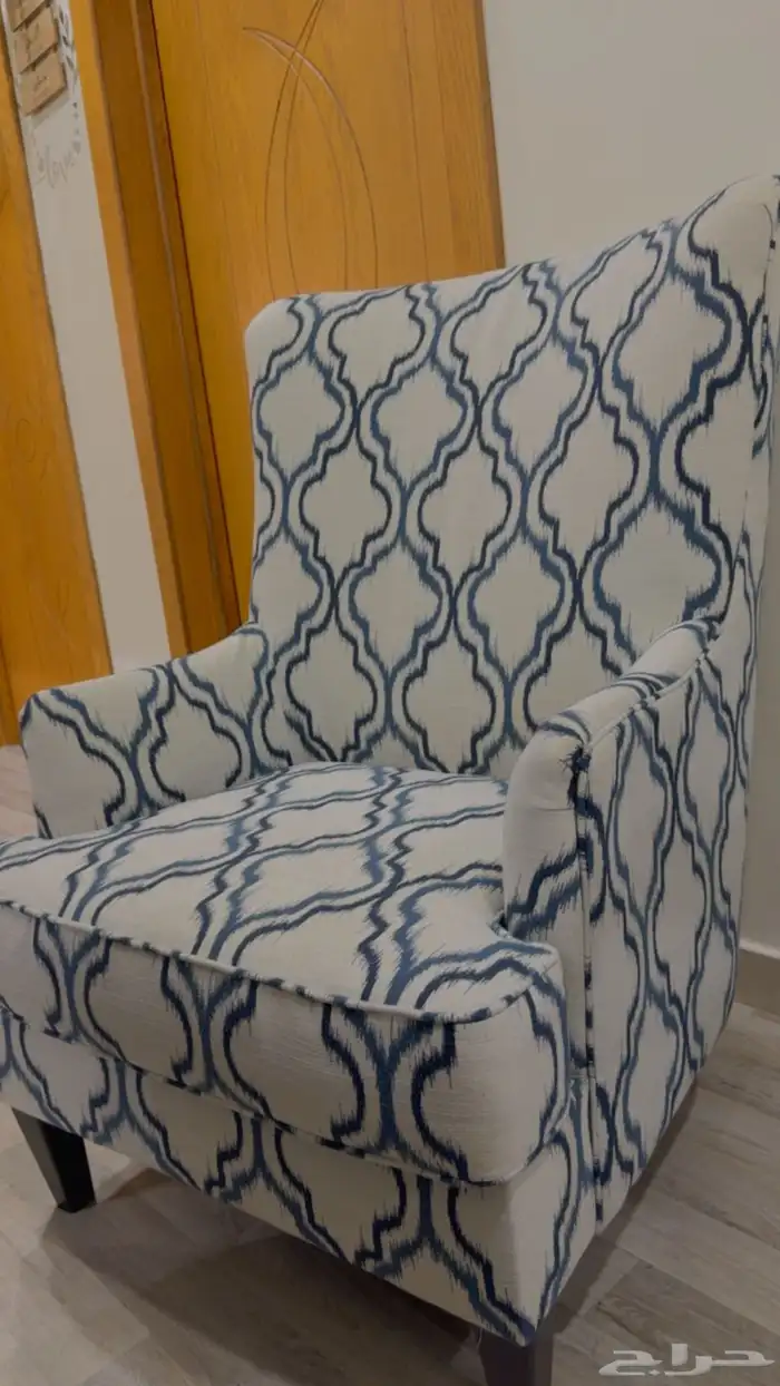 كنبة آشلي مفردة عدد 1 حالتها ممتازة جدا للبيع 0