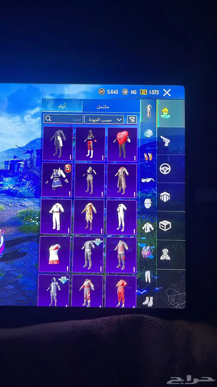 حساب ببجي الي يجي خاص يكون صامل 29