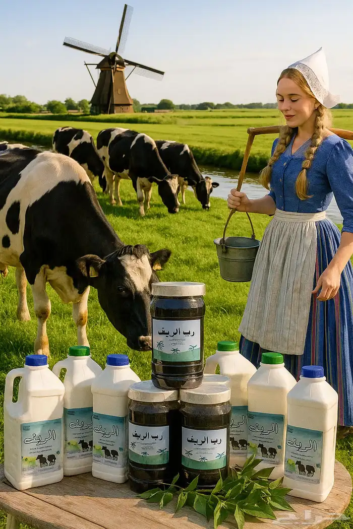 رب و البان الريف طازج من تمر اخلاص نجران 0