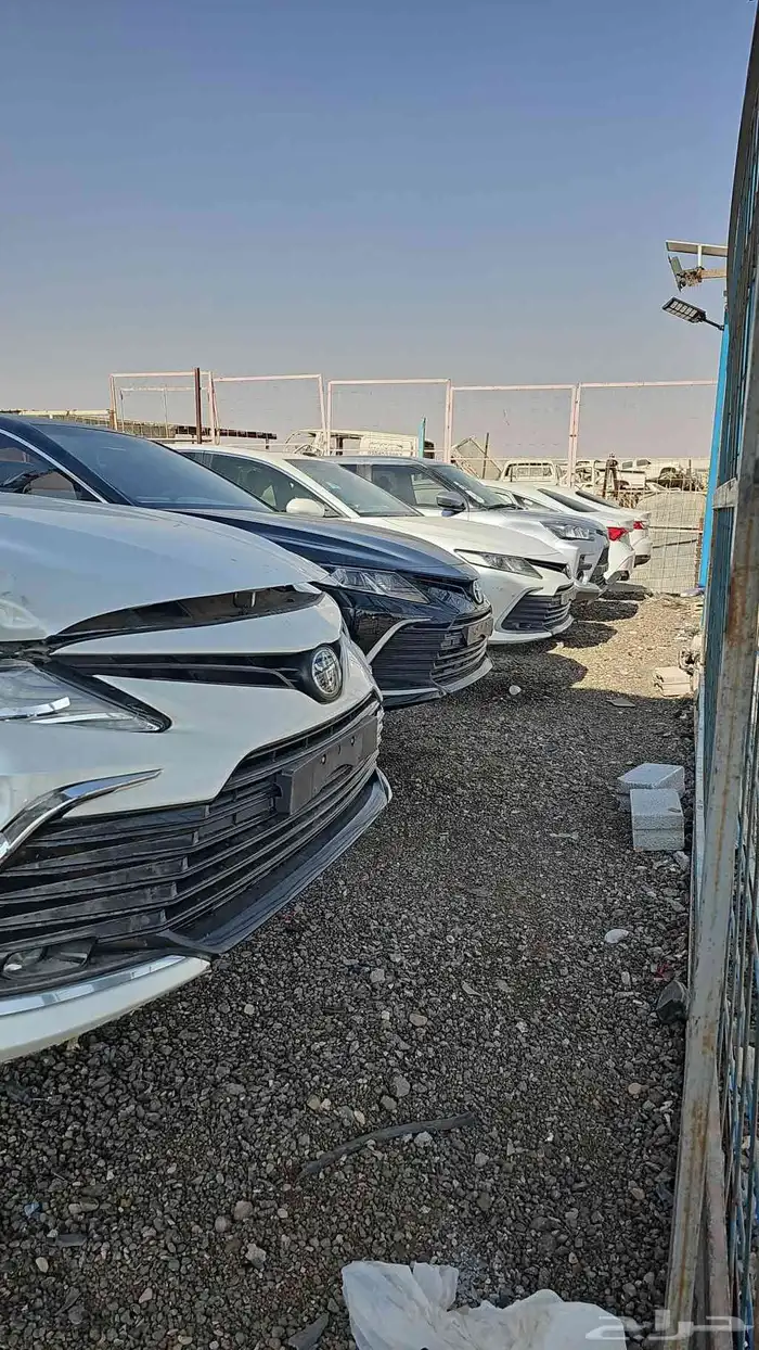 كامري مصدوم تشليح قطع غيار من 2018 لين 2025 0