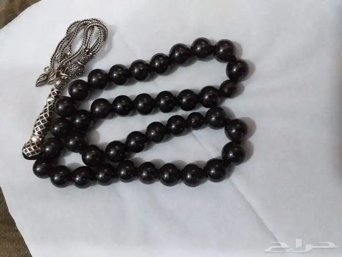 سبحه مسبحه جارنيت طبيعي 1