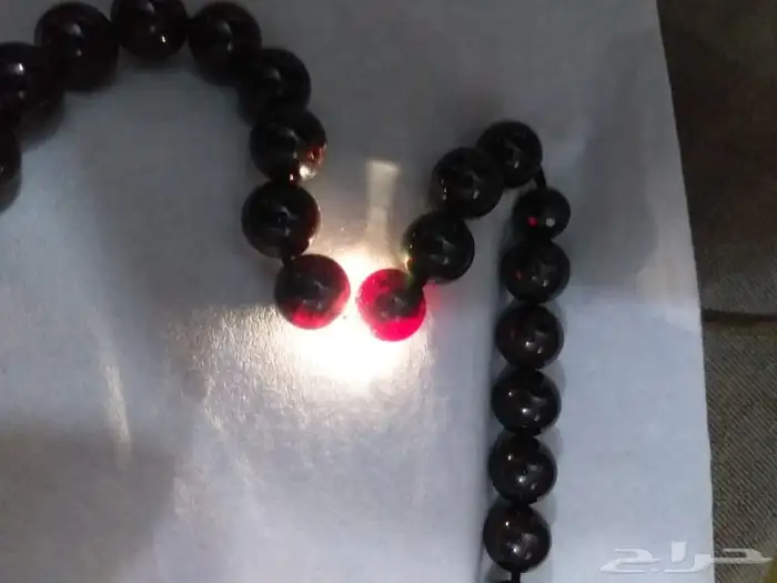 سبحه مسبحه جارنيت طبيعي 0