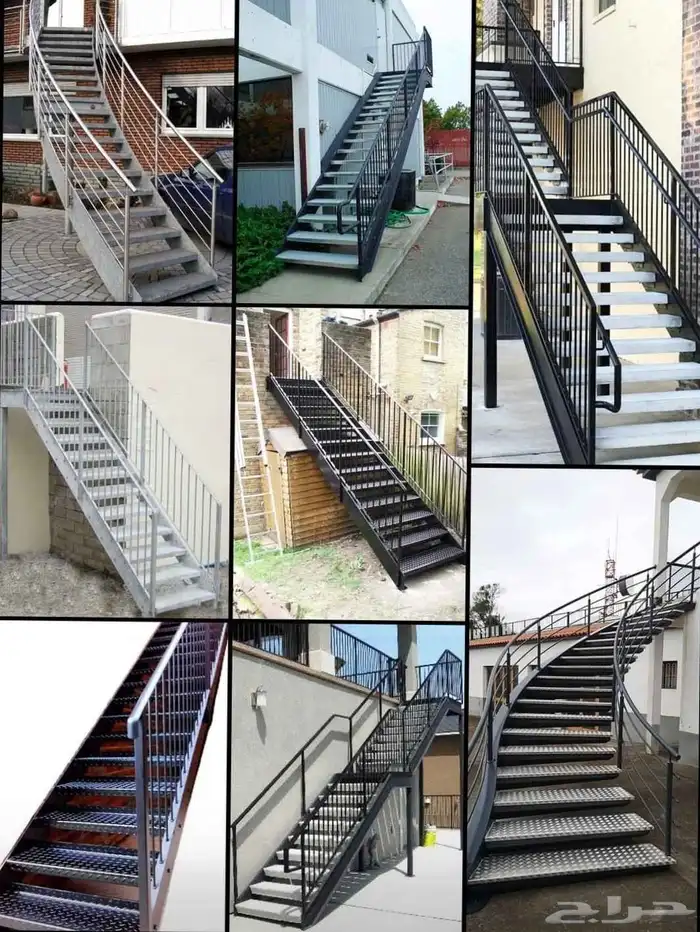 سلالم حديد 0