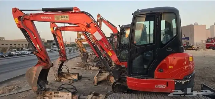 تأجير جميع انواع المعدات رافعات شوكيه وكرينات وسيزرات ومنلفت 8