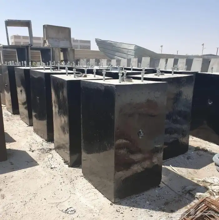 قواعد خرسانية-مصدات خرسانية-كراسي حدائق 8