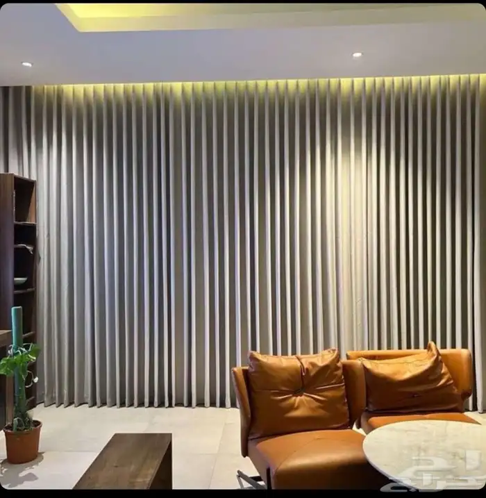 تفصيل ستاير ويافاي شيفون للن ثقيل لمتر جرر 100 شامل تركيب. 5