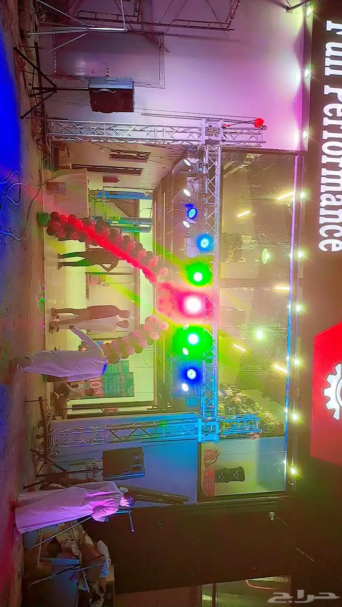 تاجير افتتاح بوابه سيد كرار كوس بالون مهرج حواجز بيمات اذاعه 4