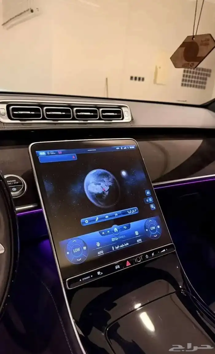 مرسيدس S 580 موديل 2021 اللون الأسود الملكي 7