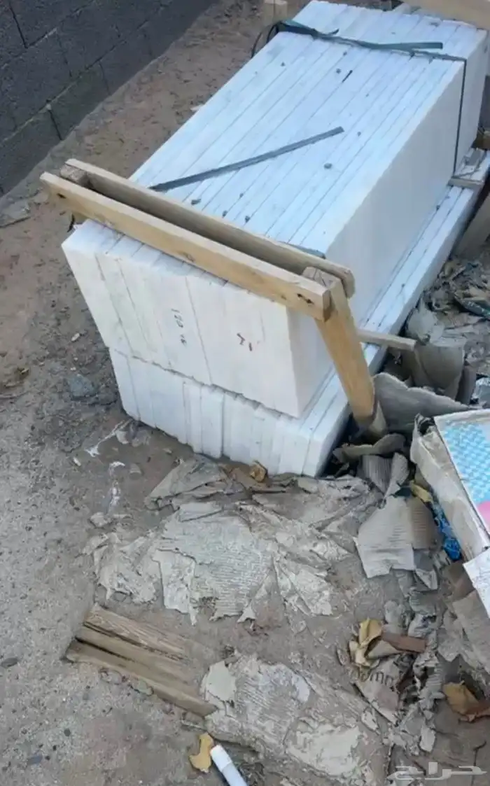 رخام أبيض كويتي حق عماره دورين ببيشه 4