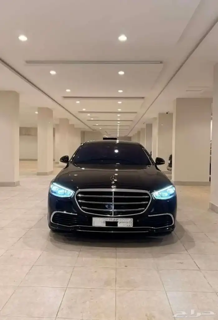 مرسيدس S 580 موديل 2021 اللون الأسود الملكي 0