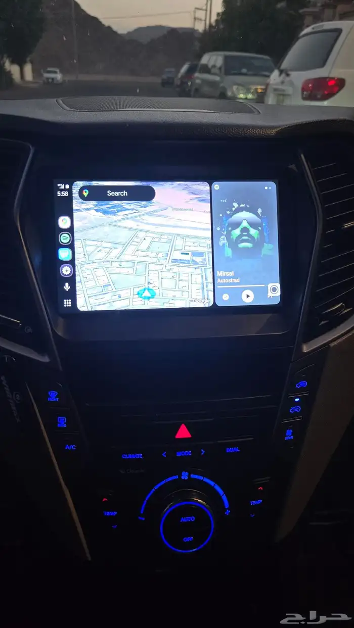 العلا سيارة هيونداي جراند سنتافي 2015 دبل 6سلندر 8