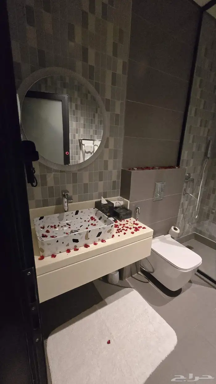 تزيين تنسيق غرف نوم عرسان ذكرى زواج فنادق ابها خميس مشيط 7