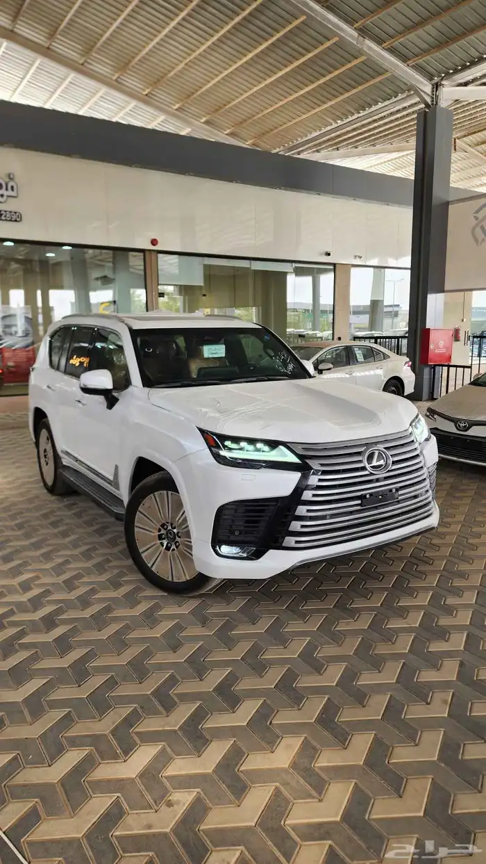 لكزس LX600 BB سعودي ابيض دخليه جملي( 2025 ) 6