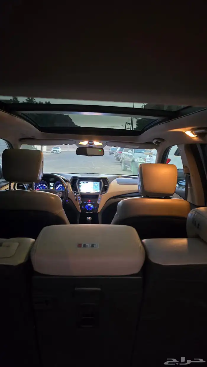 العلا سيارة هيونداي جراند سنتافي 2015 دبل 6سلندر 4