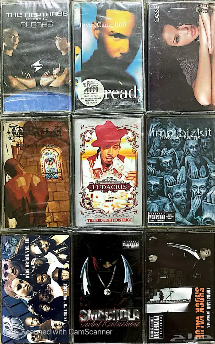 كاسيتات اجنبية اصليه 2