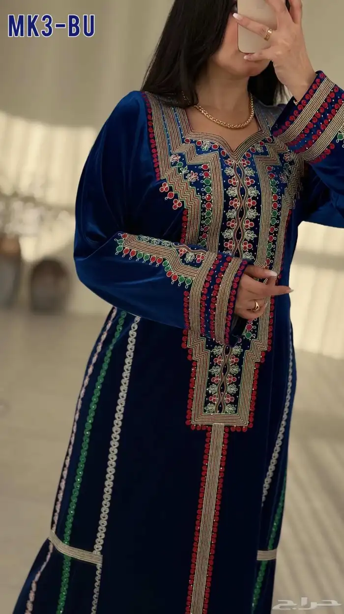 جلابيات مخمل لشتويه دافئه 9