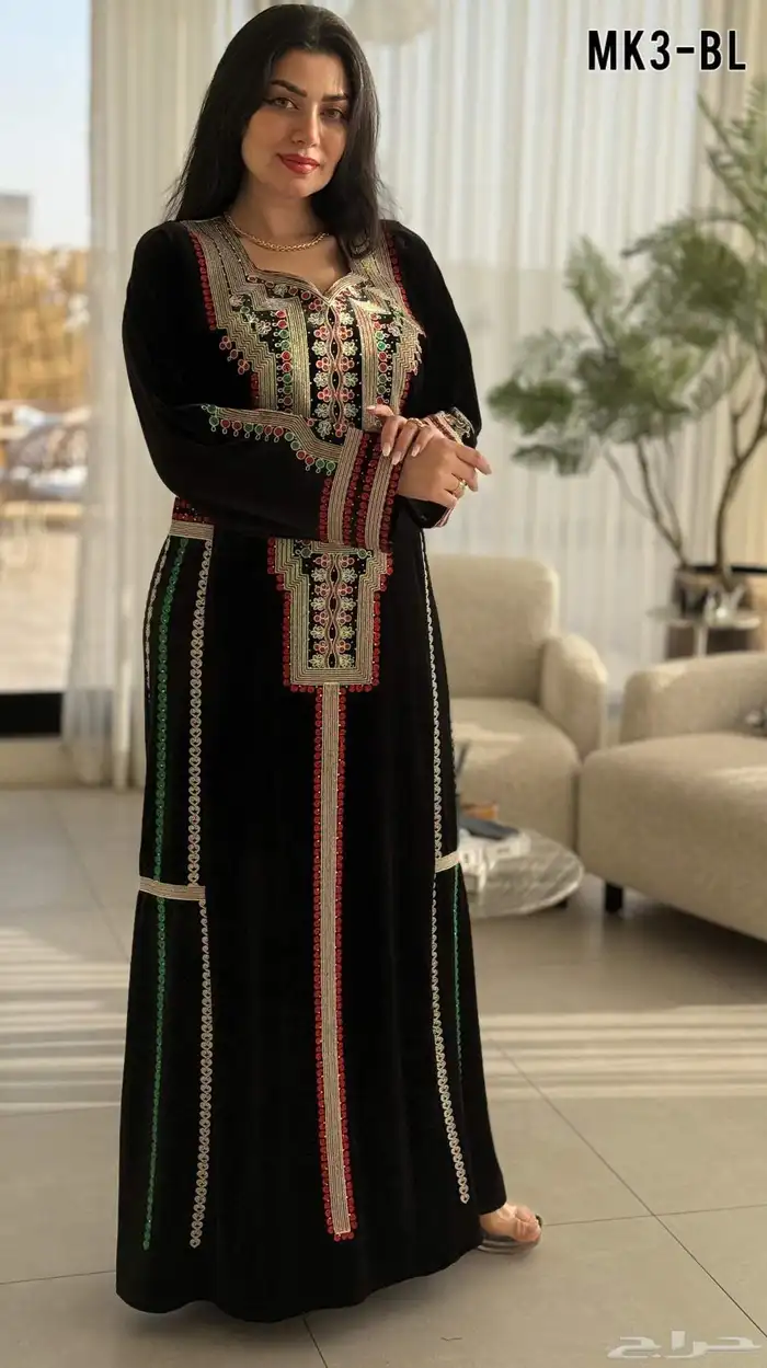 جلابيات مخمل لشتويه دافئه 4